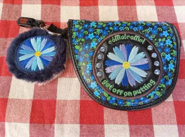 세련된 como!come! 퍼터용 골프헤드커버 꽃무늬