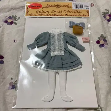 Galum 드레스 컬렉션 레이스 타블리에 드레스 세트 리카짱