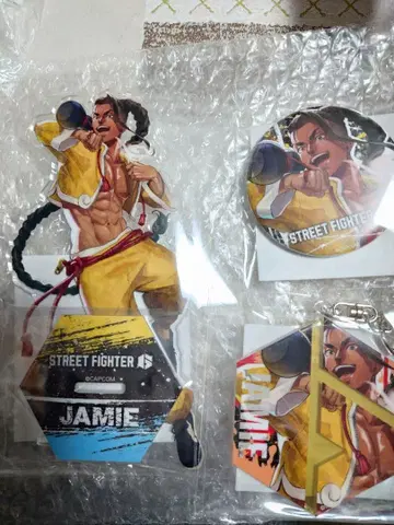 캡콤 복권 스트리트 파이터 6 제이미 아크릴 스탠드 세트
