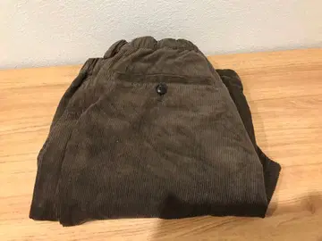 무인양품 코듀로이 이지 팬츠 브라운