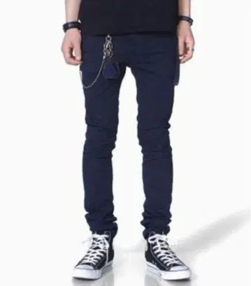 스트레치 코튼 스키니 팬츠 RATINEx 제품 염색