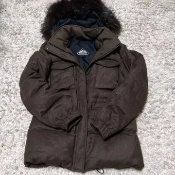 PYRENEX 다운 자켓 38 S 브라운