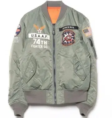 AVIREX/MA-1 플라이트 자켓/FLYING TIGERS 레어 L