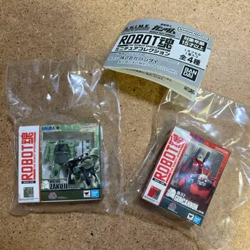 기동전사 건담 가챠 ROBOT (로봇) 혼 미니어처 컬렉션 2종