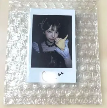 팬텀 시타 미우 친필 사인 폴라로이드 보충 폴라로이드