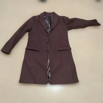 브라운 체스터 코트 글로벌 워크