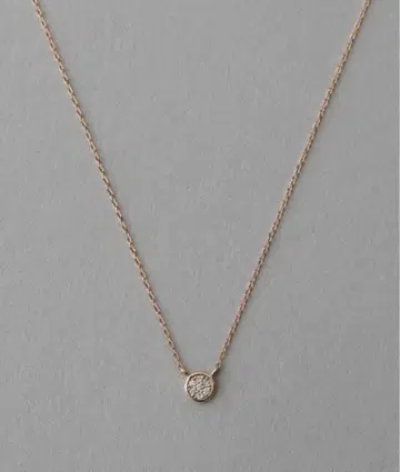 ete K10MPG 브릴리언트 다이아몬드 목걸이