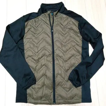 워크맨 올리브 그린 블랙 다운 자켓 M 2285번