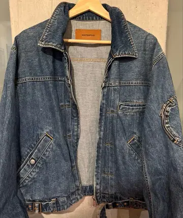MATSUFUJI 데님 자켓 인디고