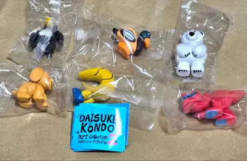 DAISUKE KONDO 아트 컬렉션 마스코트 피규어 5종 세트