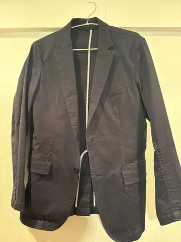 BEAMS 네이비 캐주얼 자켓