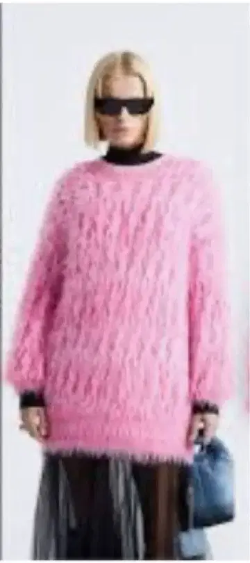 ZARA x MAISON SPECIAL 콜라보 스웨터 M 핑크