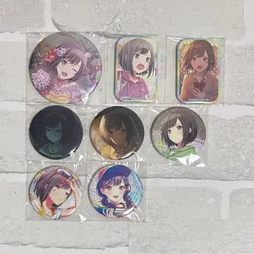 프로세카 시노노메 에나 글리터 캔뱃지 스퀘어 캔뱃지