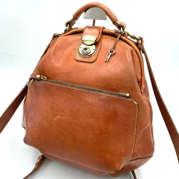 HERZ 헬츠 완팍 백팩 천연 가죽 S 가죽