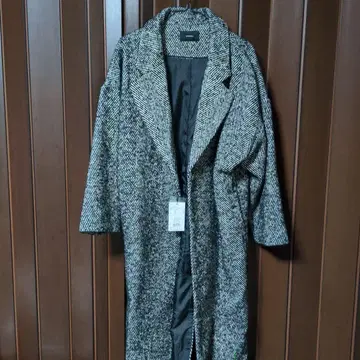 EMODA 헤링본 체스터 코트 F 사이즈