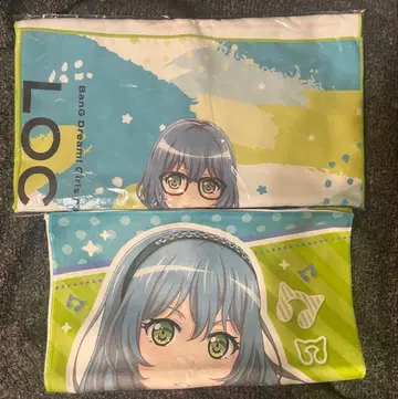 뱅드림 락 아사히 리카 후지큐 극세사 타월 2장 세트