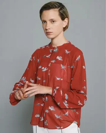 호보니치 CACUMA 동물 블라우스