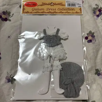 Galum 드레스 컬렉션 프릴 올인원 드레스 세트 리카짱