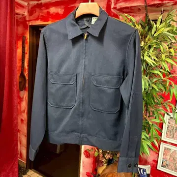 60s chain stitch work jacket