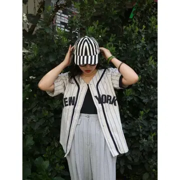 구제 베이스볼 셔츠