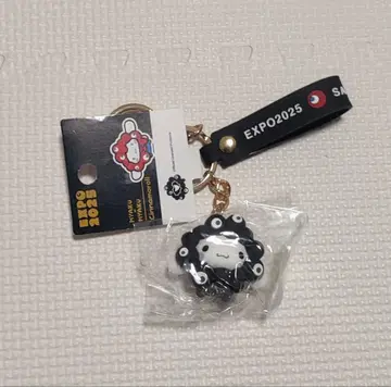 EXPO2025 산리오 미야쿠미야쿠 블랙 미야쿠 키링 시나모롤