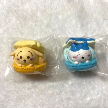 치이카와 캐릭터 마카롱 토끼 하치와레 2점
