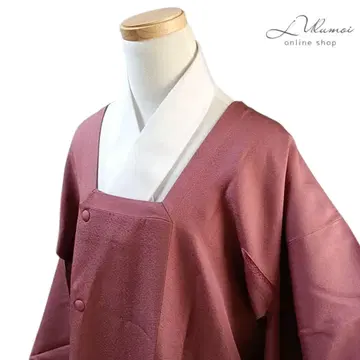 LULU41 기모노 순수 실크 도효 코트 방한 보라색