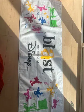 [ 새상품급 ] Disney blast 타월 한정판 라이브 굿즈