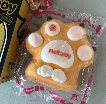 브라운 태비 손톱 Mellojoy 스퀴즈 힐링 고양이 발톱 브라운 태비