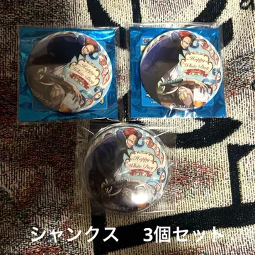 [ ONEPIECE ] 동료 캔뱃지 WhiteDay 샹크스