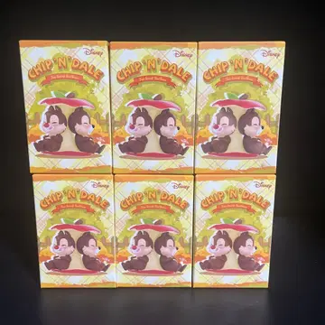 디즈니 칩과 데일 팬 러빙 브라더스 시리즈 피규어