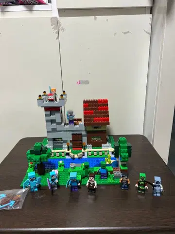 마인크래프트 레고 세트 상자 없음 21161 미니 피규어 세트