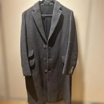 SCYE BASICS 체스터 코트 그레이 40