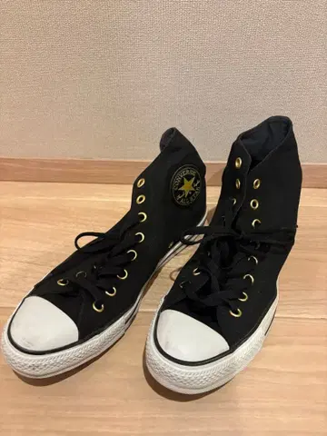 27cm 컨버스 블랙 하이컷 스니커즈