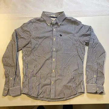 아바클로 스트라이프 버튼 다운 셔츠 긴팔