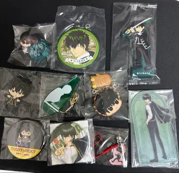 은혼 캔뱃지 히지카타 토시로 키링 앉아대