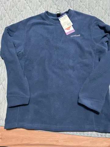 미사용품 mont-bell 몽벨 크리마플러스 100 라이트 맨투맨