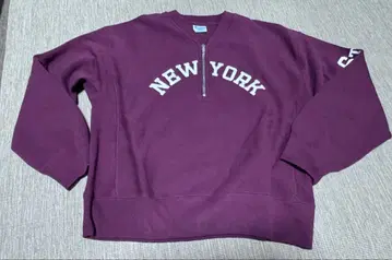 새상품 미사용 챔피온 맨투맨 여성용 L 사이즈