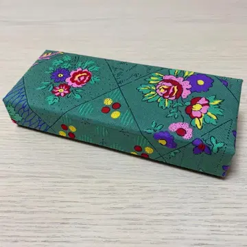 카르토나주 소레이야드 원단 꽃무늬 안경 케이스