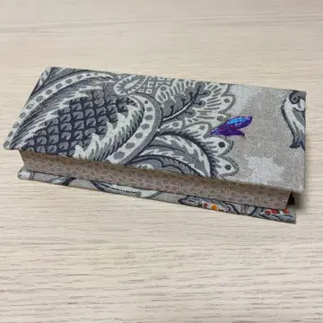 컬트 나주 꽃무늬 자수 안경 케이스