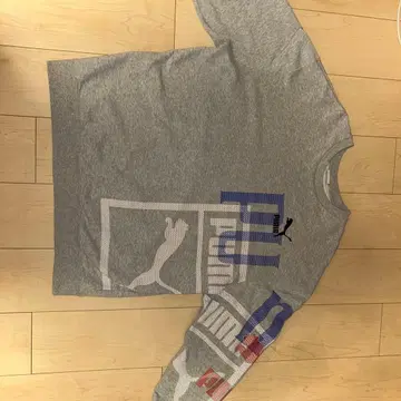 Puma 그레이 트레이닝복 숏팬츠 세트