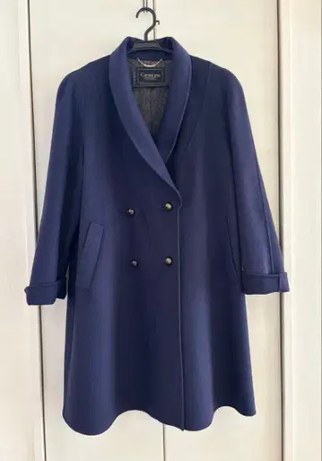 Cremona 크레모나 캐시미어 100% 안감 실크 고급 코트 모드바리에