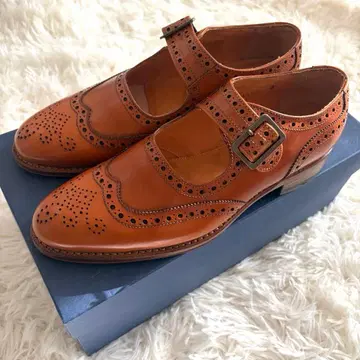 자라 스리 와야 로퍼 브라운 메리 제인 스트랩 슈즈