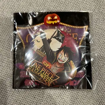 ONE PIECE 원피스 타워 할로윈 캔뱃지 루피