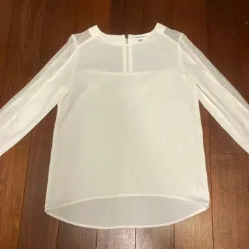 가격 인하 캘빈클라인 레이스 롱 슬리브 S/P