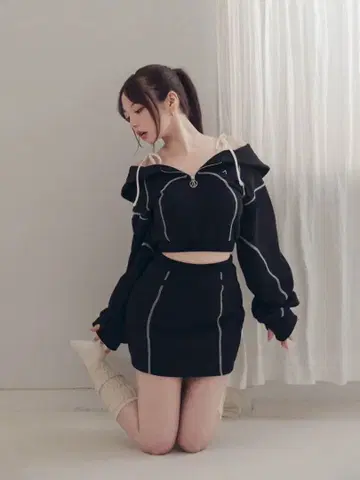 ANDMARY Wren girls set up BLACK