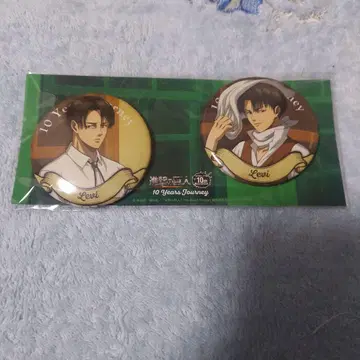 진격의 거인 리바이 캔뱃지 미개봉