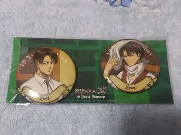 진격의 거인 리바이 캔뱃지 미개봉