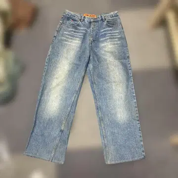 TOMMY JEANS 와이드 레그 데님 팬츠