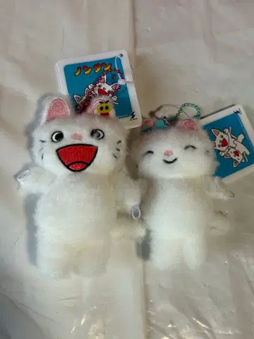 논탄 연결 마스코트 2개 세트 토끼 님 타탄 곰돌이 님 너구리